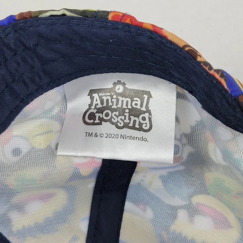 Nintendo Animal Crossing Snapback Hat Youth‎ Size Multicolor Baseball Cap
